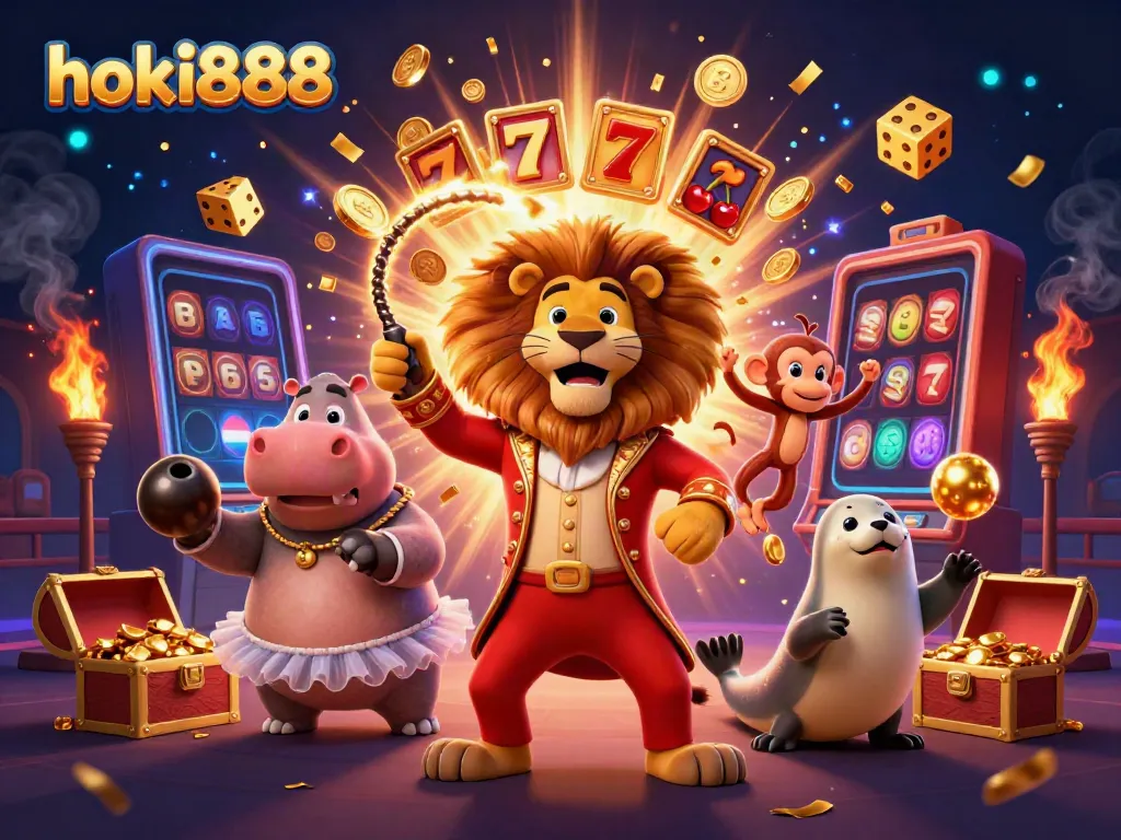Hoki888 memberikan pengalaman bermain slot yang mengasyikkan dengan kombinasi karakter kartun yang menarik dan elemen permainan yang kaya.