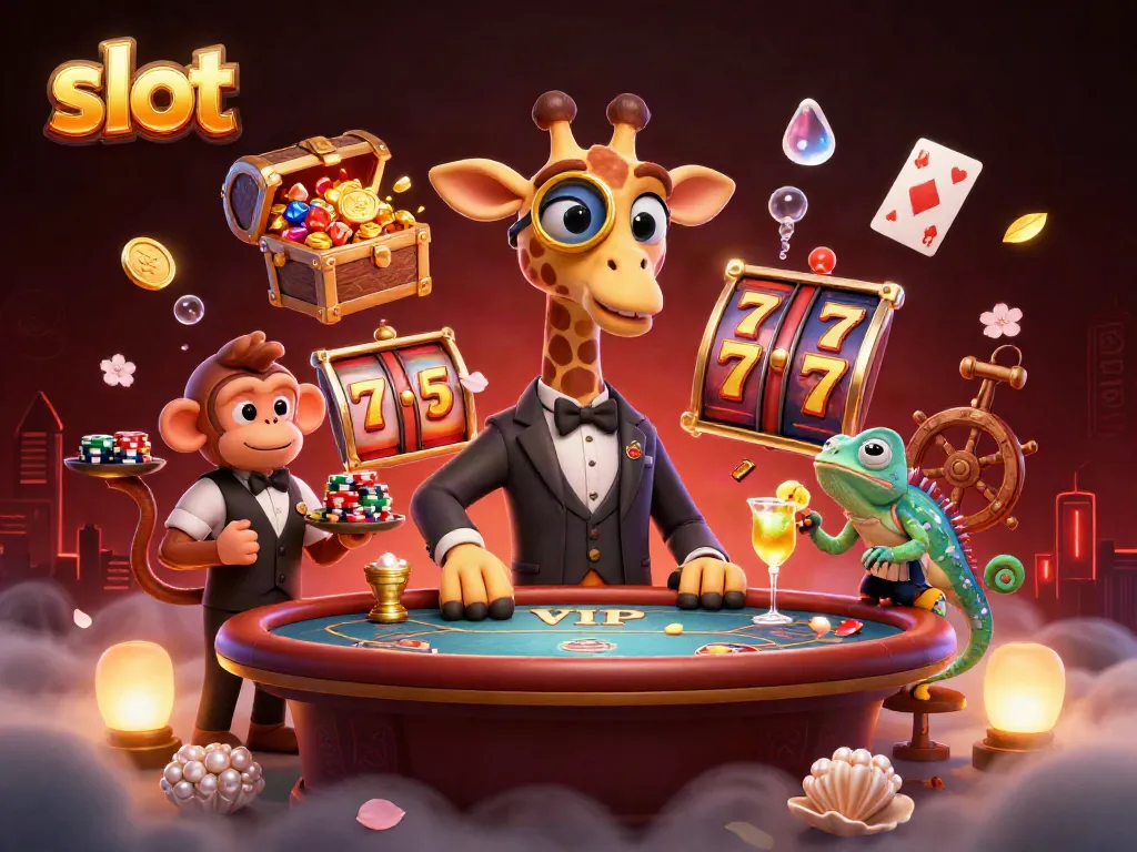 Engage with dynamic slot games featuring vibrant characters and immersive play elements.
