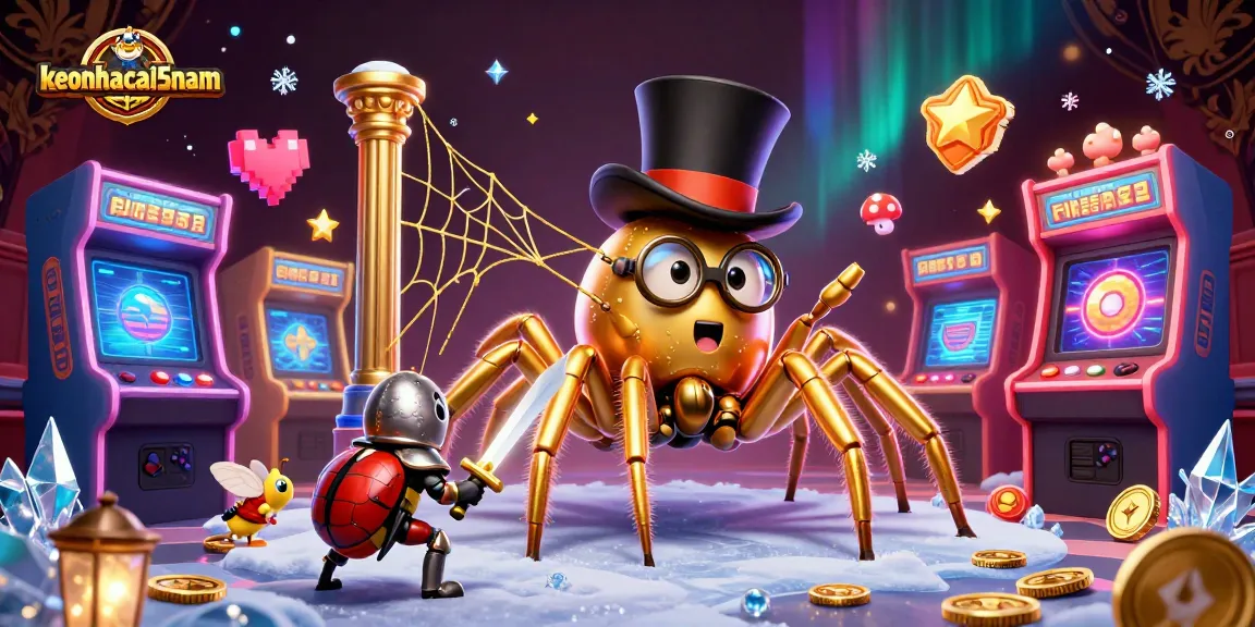Experience thrilling betting action with keonhacai5nam in a vibrant casino-themed 3D illustration.