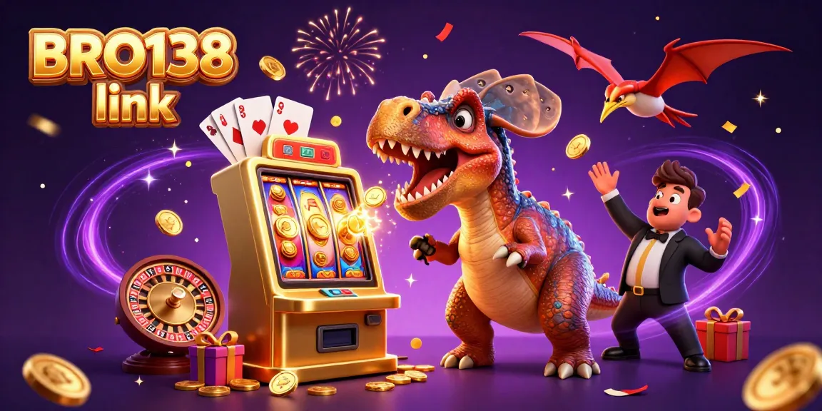 Catch the excitement at BRO138 link with a dynamic 3D slot adventure featuring roaring characters and flying coins.