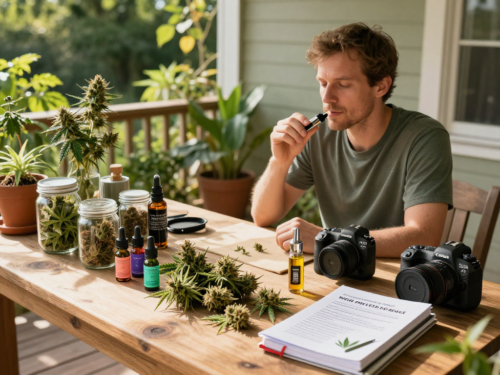 Discover the authentic flavors with a fake cookies disposable vape pen, showcasing quality THC vape in a serene wellness setting.
