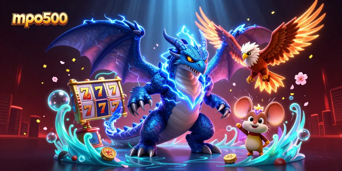 Engage in winning strategies with mpo500's vibrant slot games featuring dynamic characters and visuals.