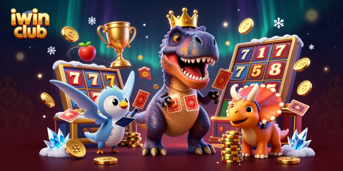 Join the iwin club with exciting card games amid vibrant casino elements and a rich atmosphere.
