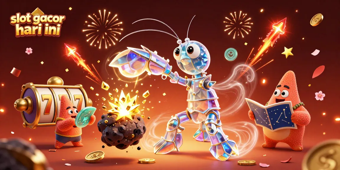 Temukan slot gacor hari ini dengan visual menakjubkan dari karakter samurai udang mantis beraksi dalam gambaran kasino.
