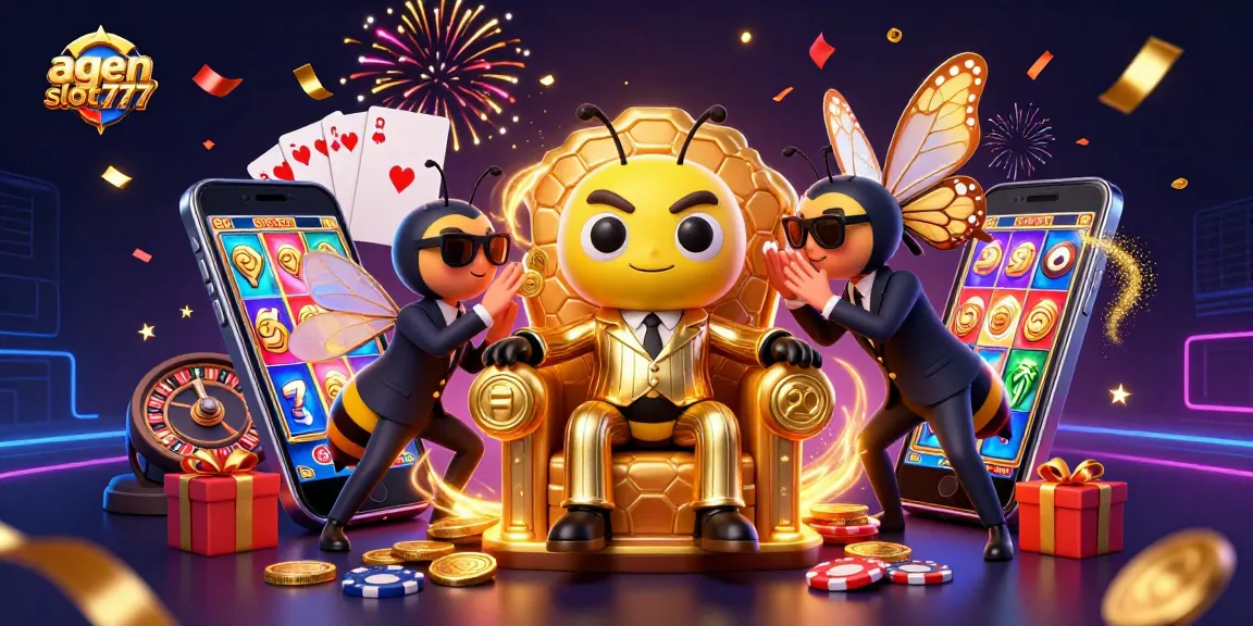 Experience excitement with agen slot777 featuring a cartoon mob boss and live casino elements
