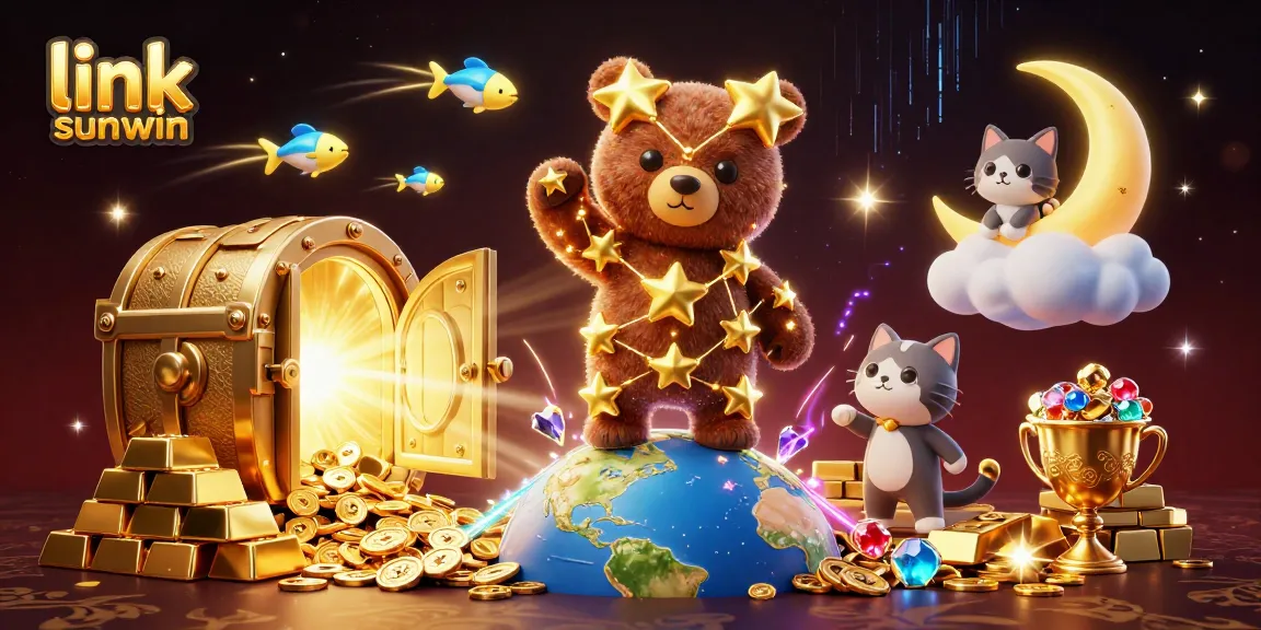 Play at link sunwin and win big with captivating visuals of a magical casino world filled with treasures.