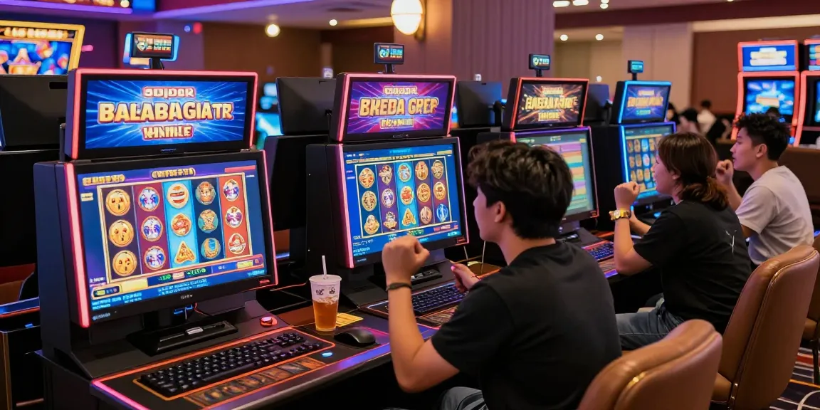 Exciting online gambling experience showcasing slot gacor games with players engaging and celebrating wins