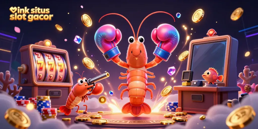 Menangkan jackpot di link situs slot gacor dengan slot mesin modern dan simbol keberuntungan serta efek dramatis.