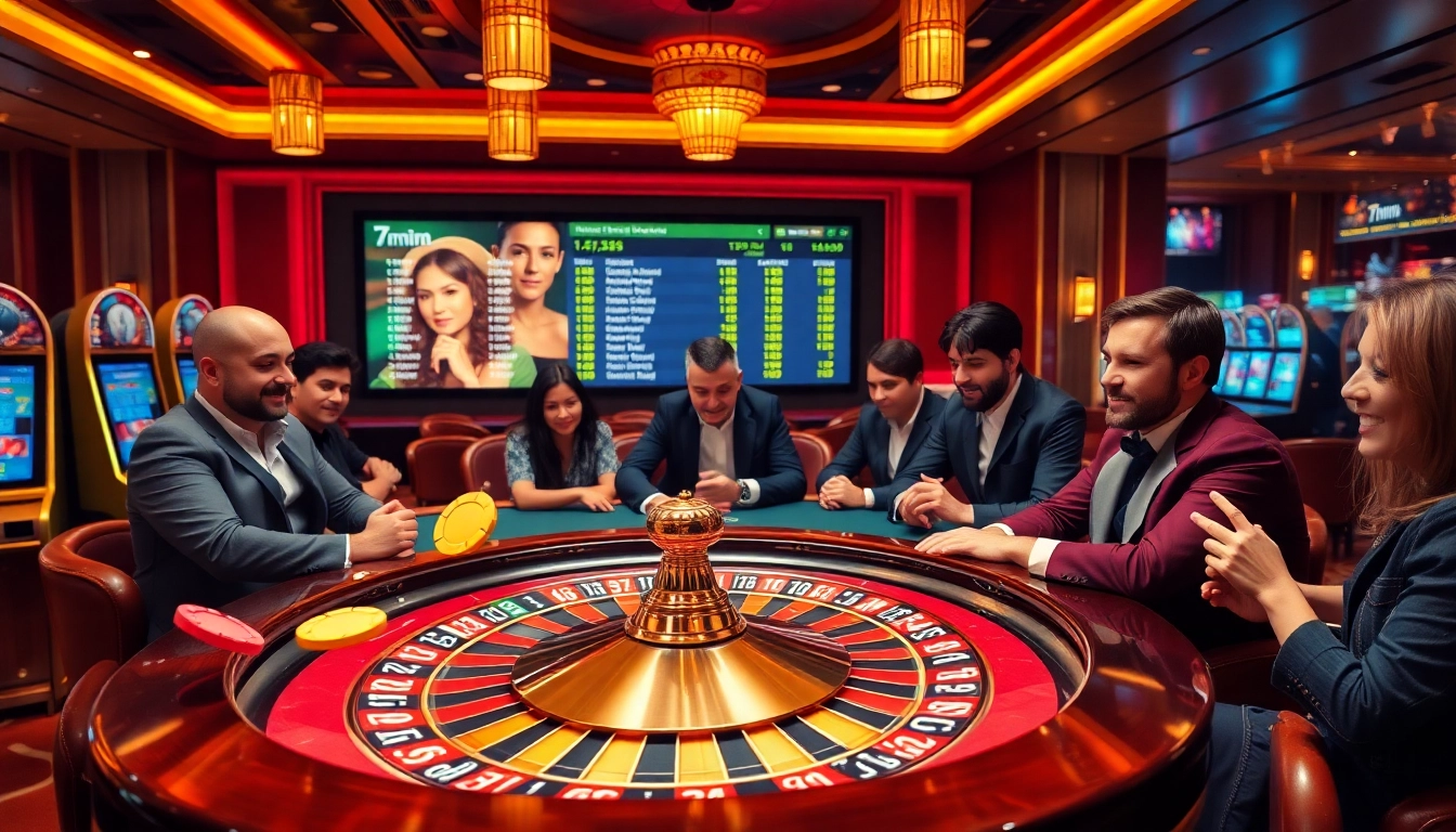 Experience the thrill of gambling with 7m live scores and excitement at a luxury casino.