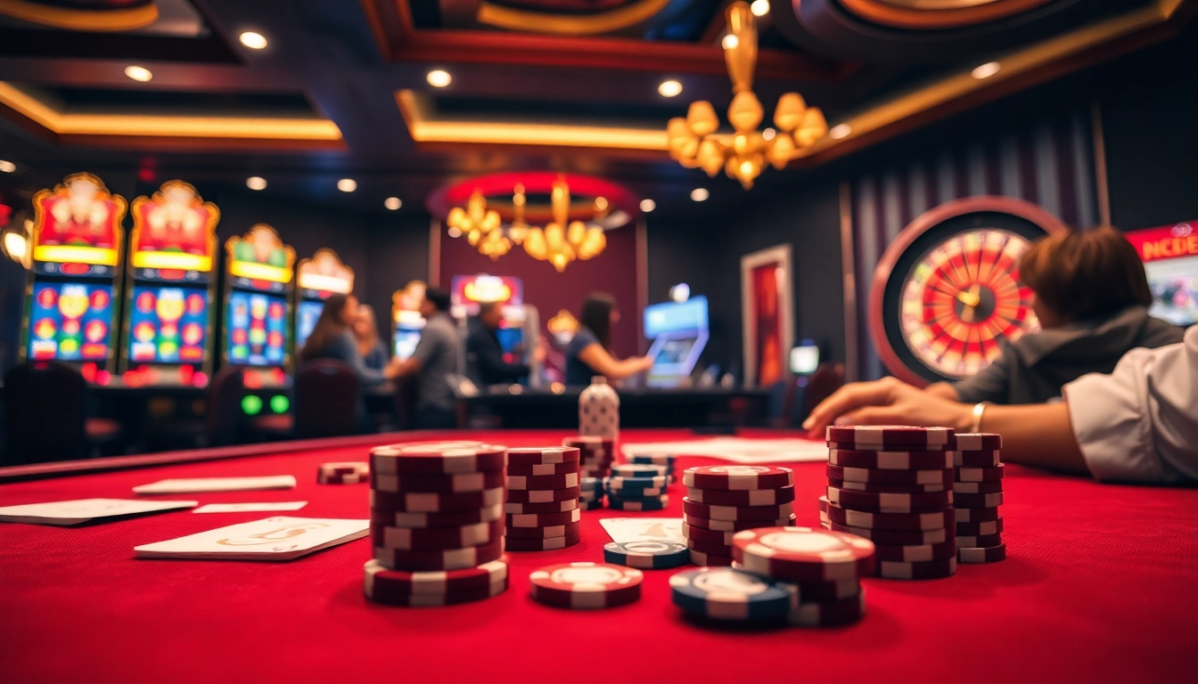 Experience the thrill of win55 online with exciting casino games at luxurious tables.