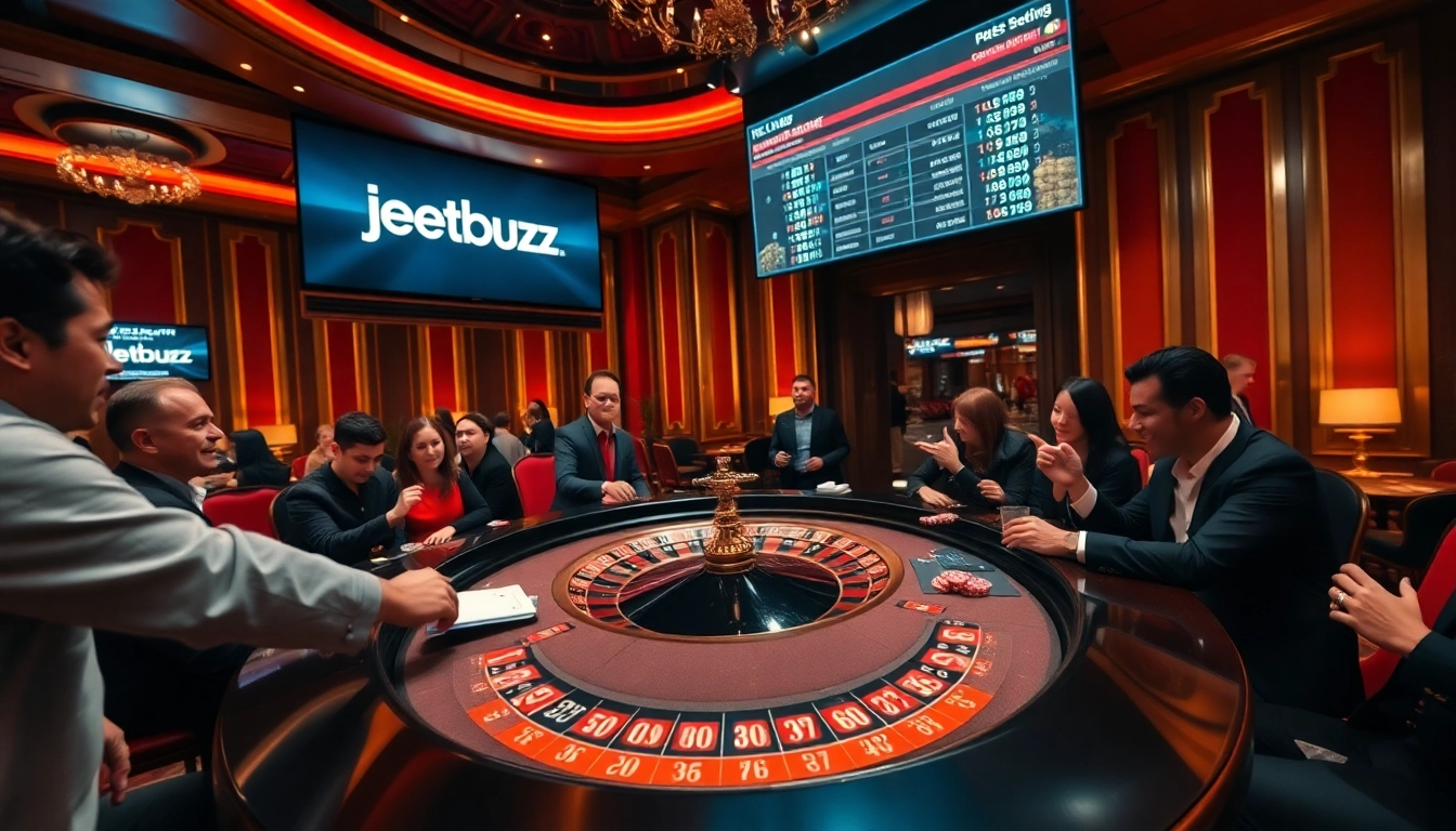 Experience the thrill of jeetbuzz লগইন at a luxurious casino ambiance.