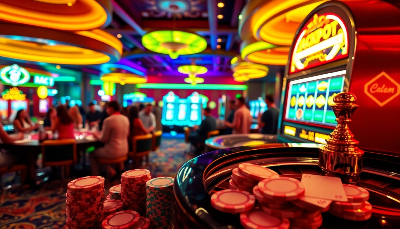 Experience the thrill of gambling at https://rr88co.net/ as players engage in roulette and slot machines.
