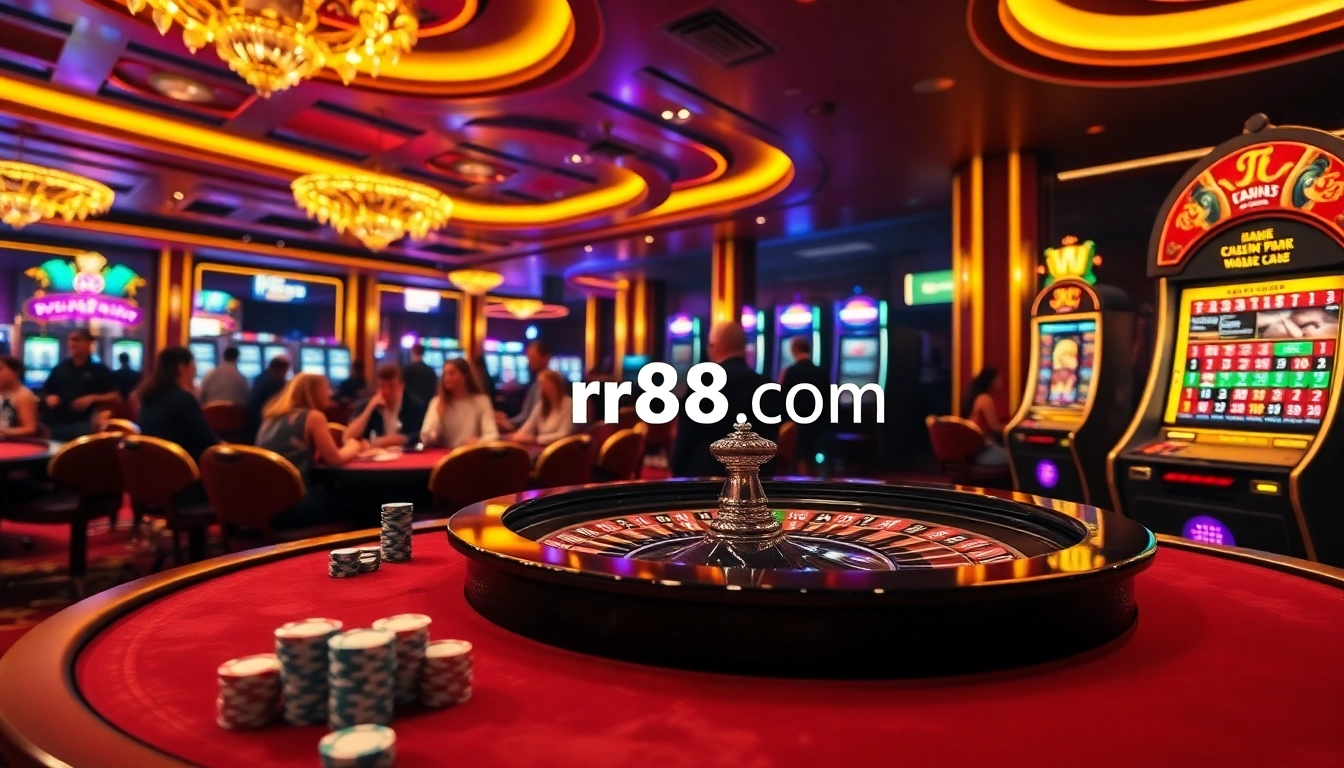 Experience the thrill of rr88.com with professional gambling action at a luxurious casino.