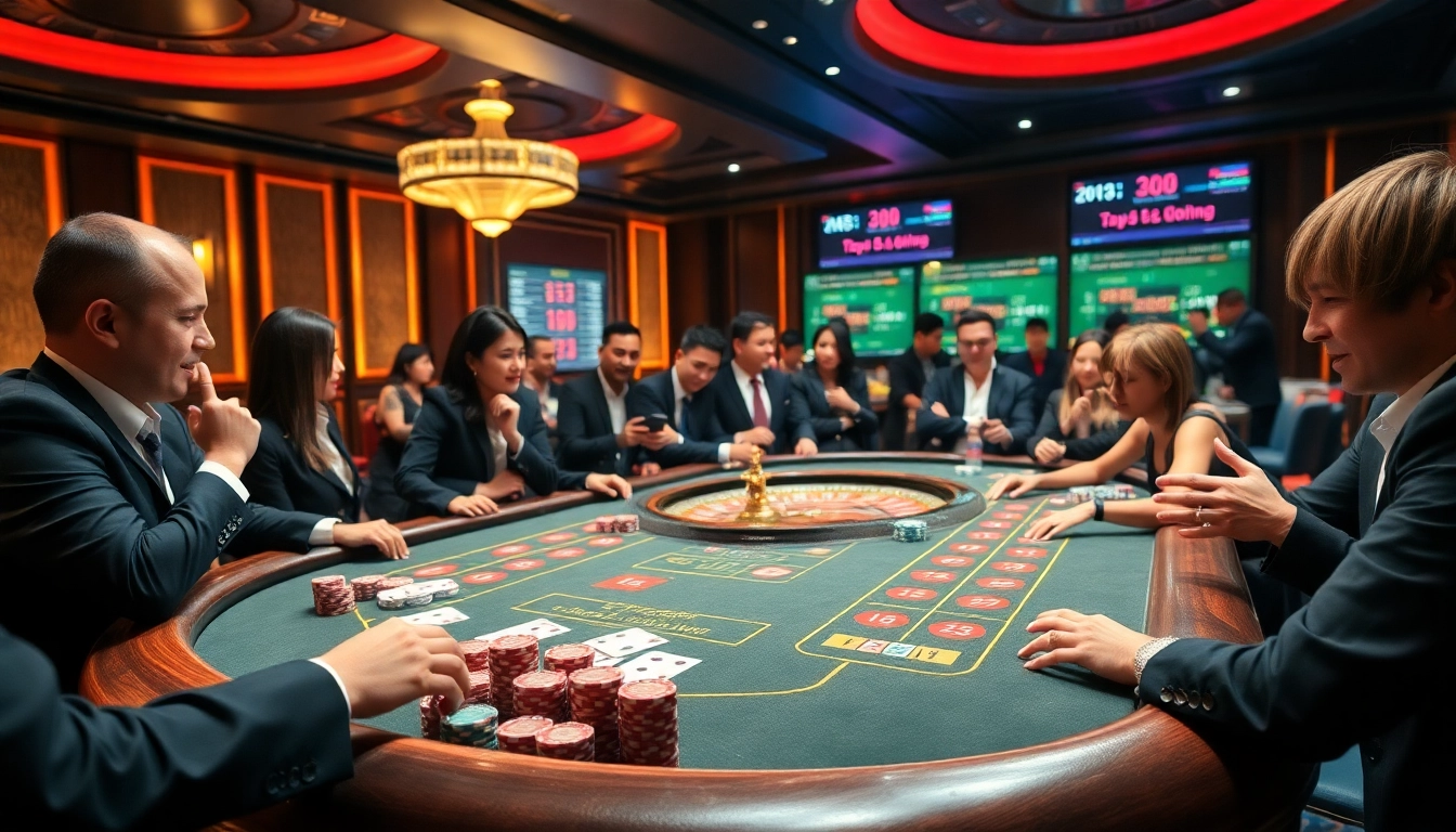 Experience thrilling gameplay at go 88 with vibrant gaming tables and exciting betting action.