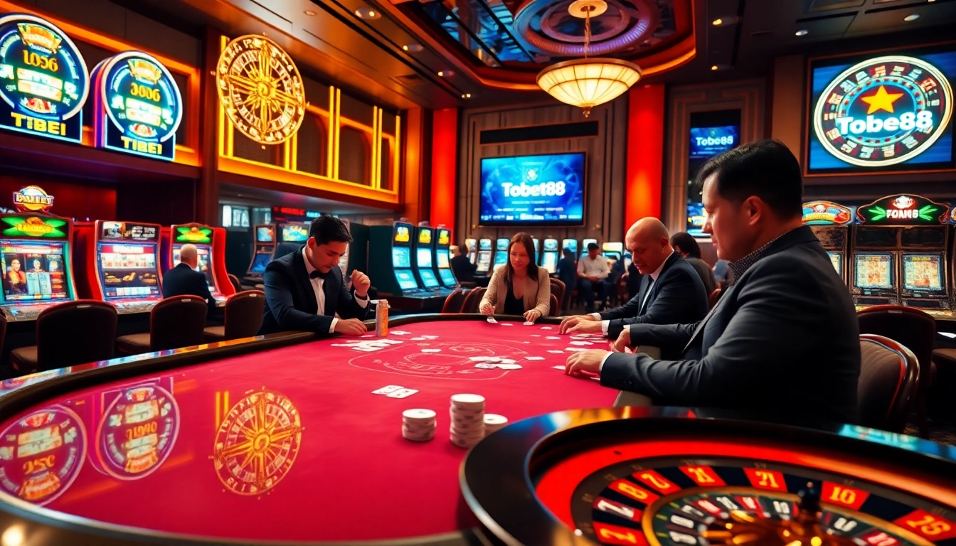 Experience excitement at trang chủ tobet88 with vibrant casino games and high-stakes gambling.
